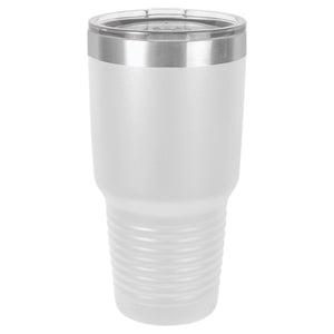 30 oz STAINLESS TUMBLERS - POLAR CAMEL Tumbler Hells Canyon Designs White