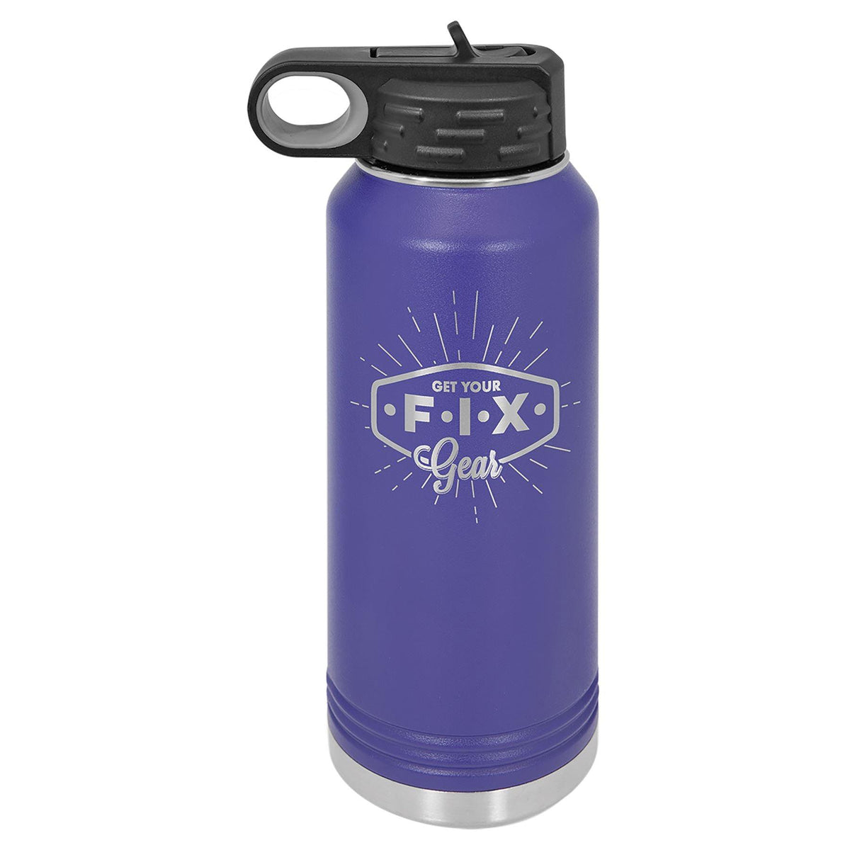 ONE DOZEN 32OZ WATER BOTTLES Water Bottles Hells Canyon Designs Purple