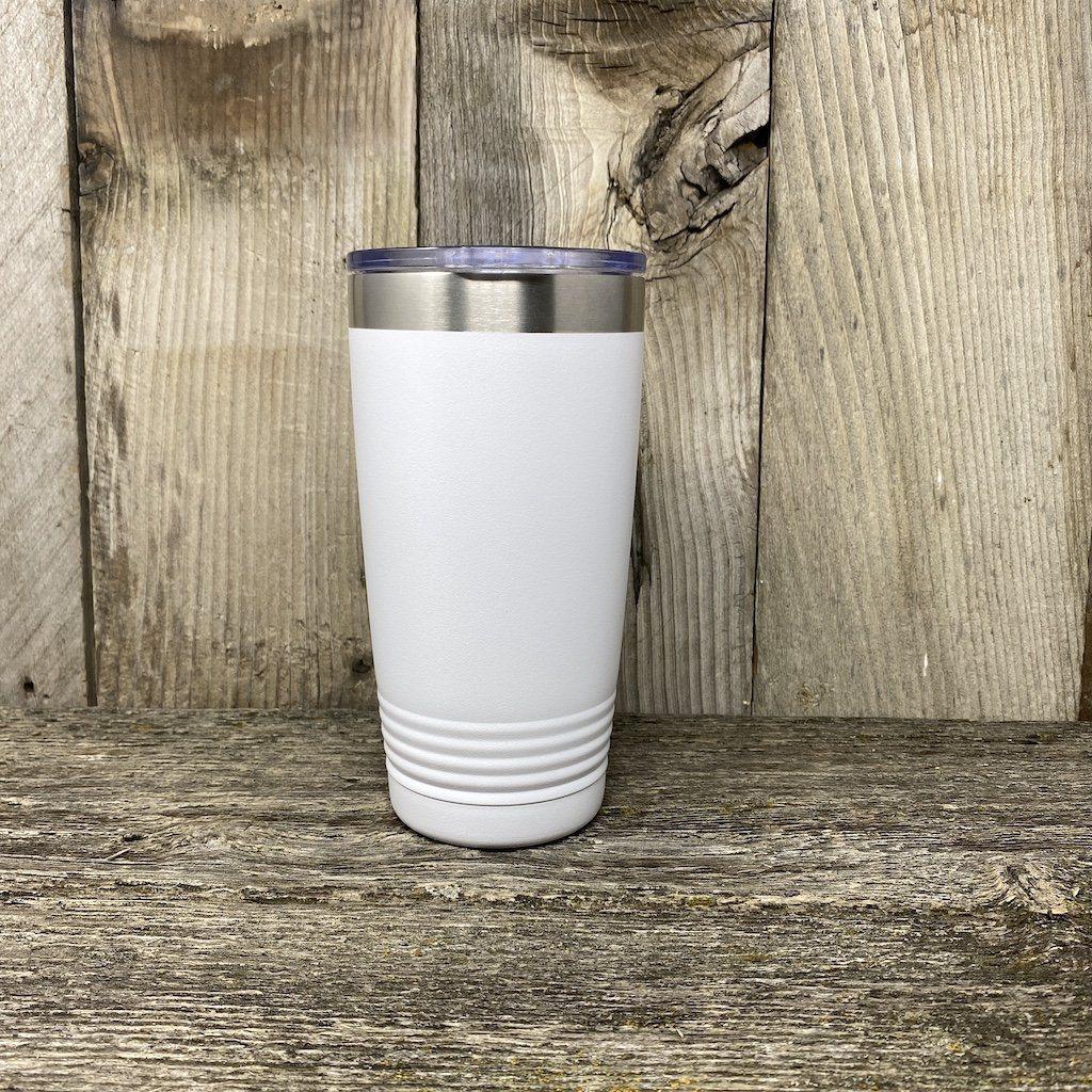 Bigfoot-Sasquatch Social Distance Champ!! Tumbler Hells Canyon Designs White 