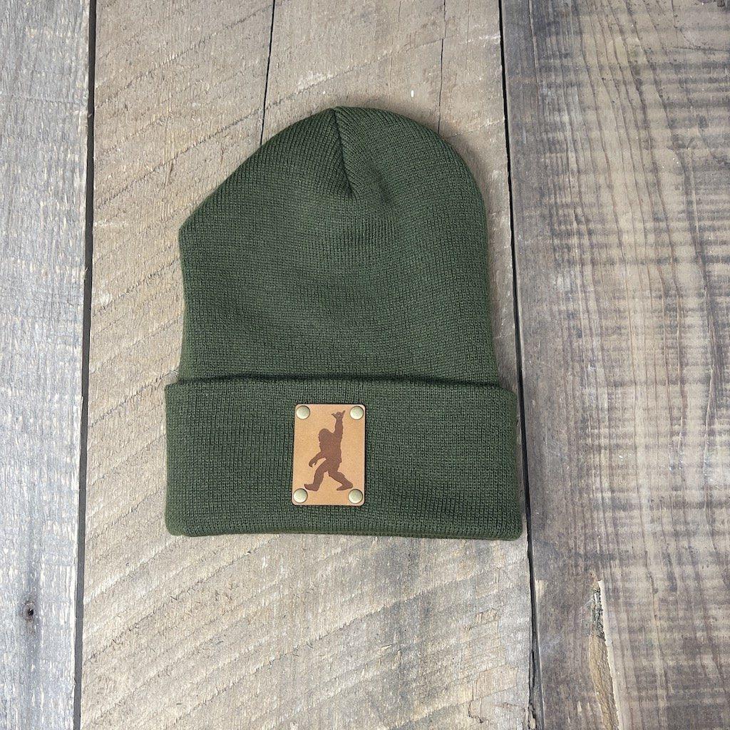BIGFOOT SHAKA BEANIE | YUPOONG 1501KC MOSS Hells Canyon Designs # Moss 