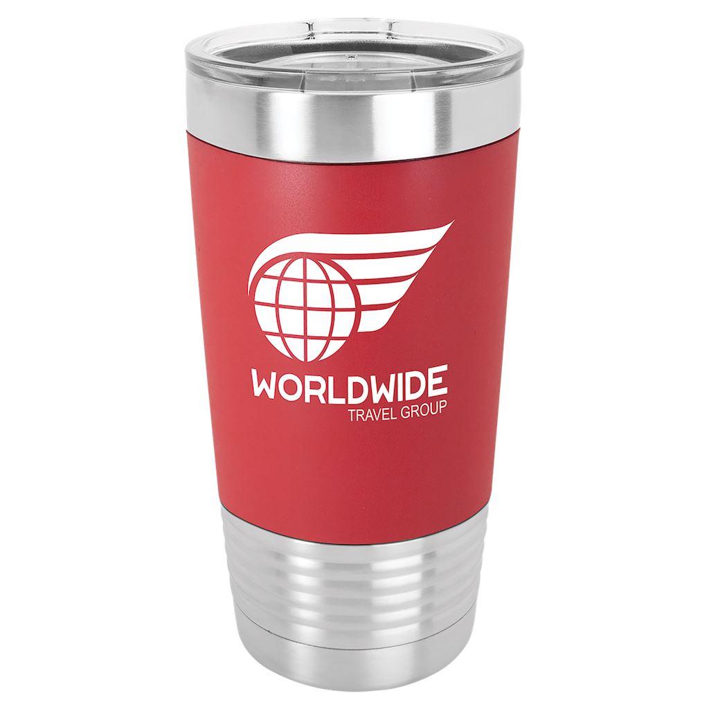 WHOLESALE SILICON GRIP 20oz TUMBLERS Water Bottles Hells Canyon Designs Red 
